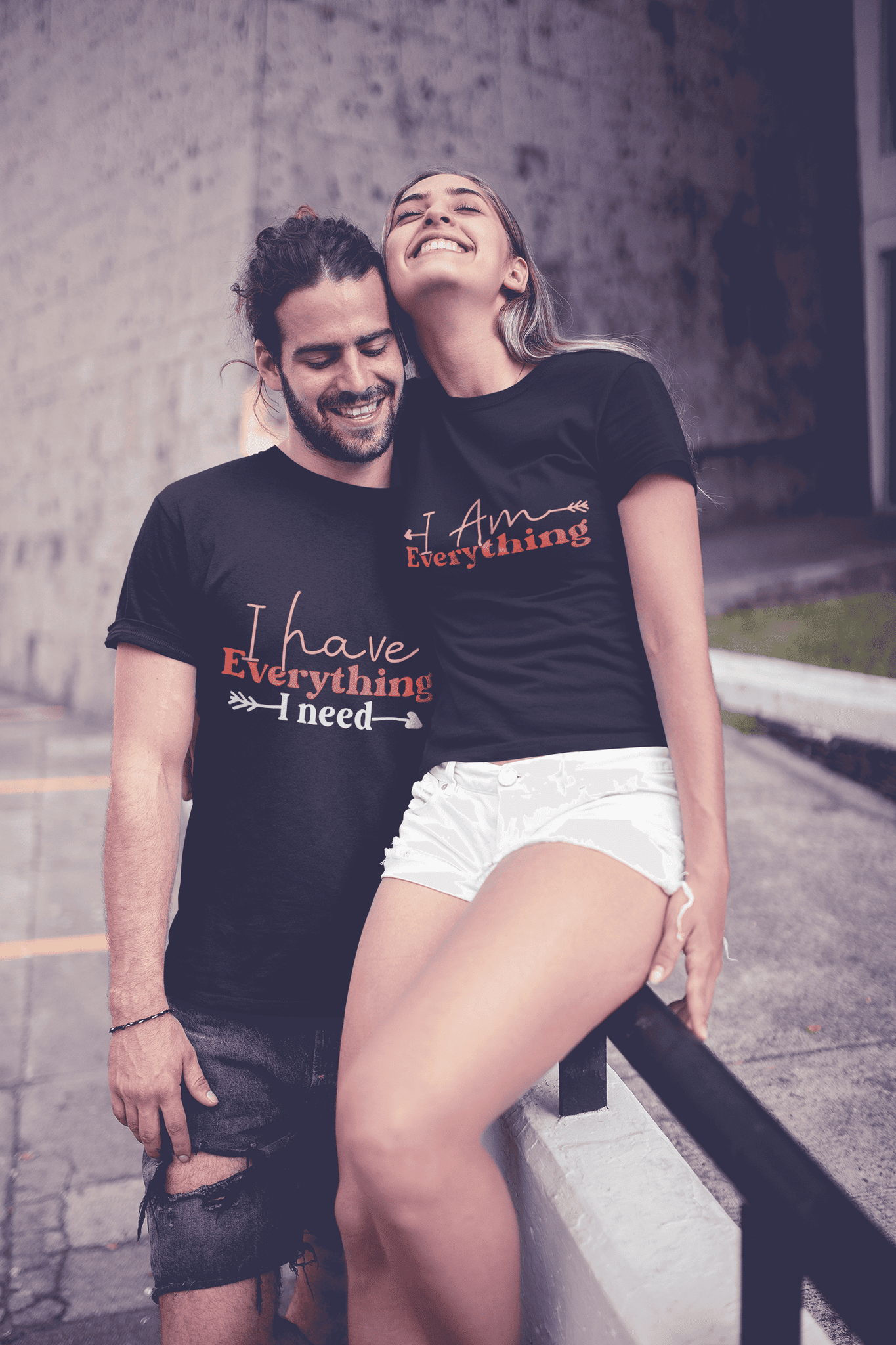 I Am Everything / I Have Everything Couple T-Shirts – A Statement of Love & Completeness! ❤️👕